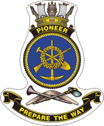 HMAS Pioneer Badge