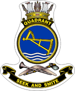 HMAS Quadrant Badge