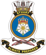 HMAS Stuart (III) Badge