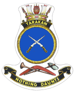 HMAS Tarakan (II) Badge