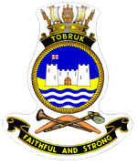 HMAS Tobruk (I) Badge