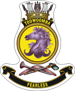 HMAS Toowoomba (II) Badge