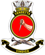 HMAS Vendetta (II) Badge