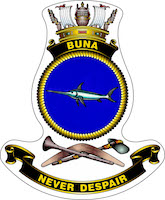 HMAS Buna Badge