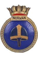 HMAS Norman (I) Badge