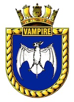 HMAS Vampire (I) Badge