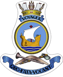 HMAS Voyager (II) Badge
