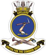 HMAS Adelaide (II) badge