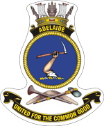 HMAS Adelaide ship's badge