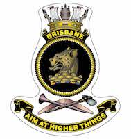 HMAS Brisbane ship badge