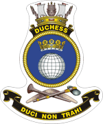 HMAS Duchess Badge