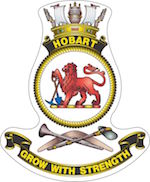 HMAS Hobart (III) badge