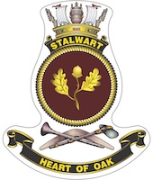 HMAS Stalwart (III) badge