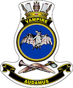 HMAS Vampire (II) Badge