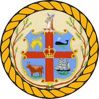 HMAS Melbourne (I) Badge