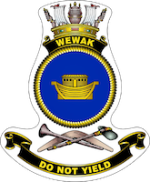 HMAS Wewak ships badge