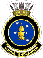 STS Young Endeavour ship's badge