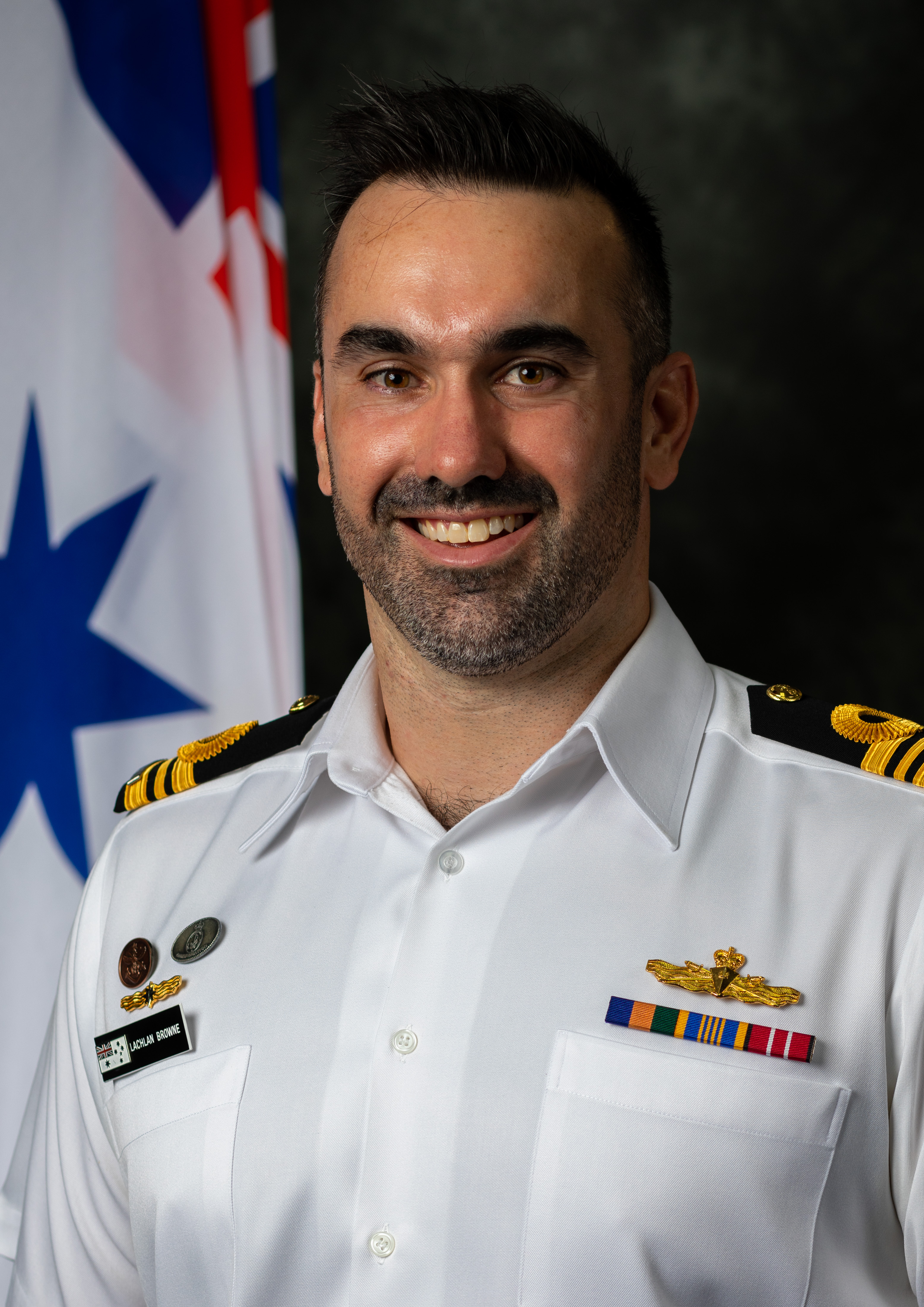 Lieutenant-Commander Lachlan Browne 