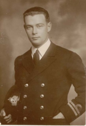 Lieutenant Spurgeon as 1st Lieutenant of HMAS Marguerite