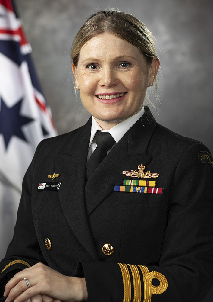 CMDR Kate Woodall