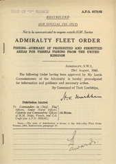 Admiralty Fleet Orders 1945 - 4670