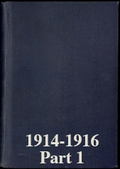 Naval Staff Monographs 1914-1916 part 1