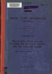 Naval Staff Monographs Vol IX