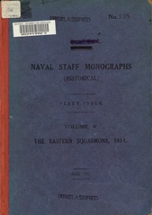 Naval Staff Monographs Vol V