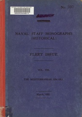 Naval Staff Monographs Vol VIII