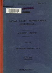 Naval Staff Monographs Vol VI