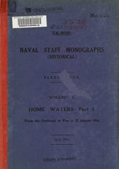 Naval Staff Monographs Vol X