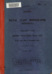 Naval Staff Monographs Vol XVII