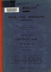 Naval Staff Monographs Vol XVI