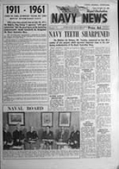 Navy News - 6 July 1961