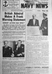 Navy News cover 15 September 1961