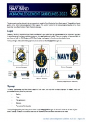 RAN Band Acknowledgement Guidelines 2023