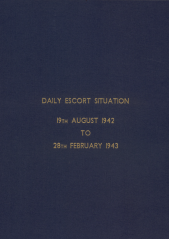 Daily Escort Situation - August 1942