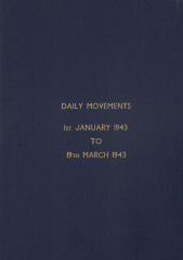 Daily Movement Summaries - January 1943