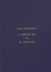 Daily Movement Summaries - February 1941