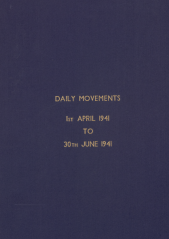 Daily Movement Summaries - April 1941