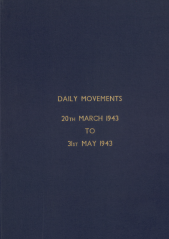 Daily Movement Summaries - March 1943