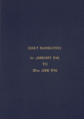 Daily Operational Narratives - January 1946