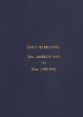 Daily Operational Narratives - January 1943