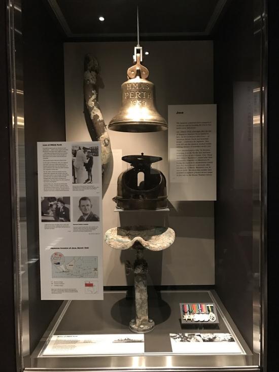 An image of the Perth display at the Australian War Memorial