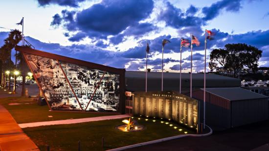 The HMAS Perth (I) Memorial at East Fremantle.