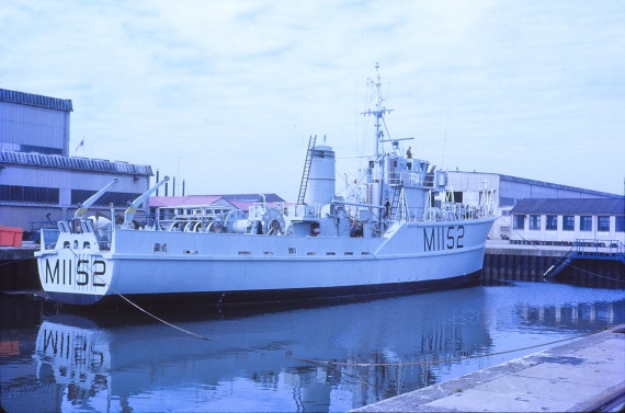 HMAS Teal before her voyage to Australia. (Brian Simpson collection)