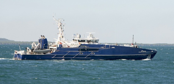 Australian Defence Vessel Cape Fourcroy.