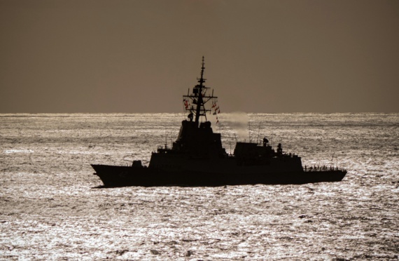 NUSHIP Sydney, the third and final Hobart Class Destroyer built for the Royal Australian Navy, enters Sydney Heads for the first time on 27 March 2020.