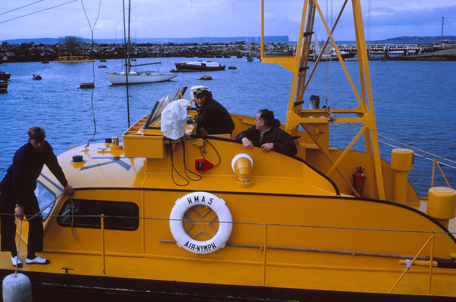 Air Nymph was easily identifiable with her distinctive yellow colour scheme. (Brian Simpson collection)