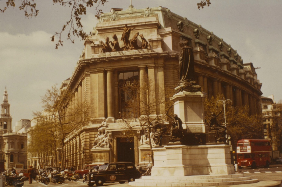 Australia House, London, where the offices of HMAS Carpentaria were housed.